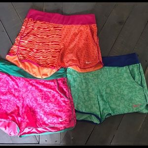 New girls Nike Dri fit shorts